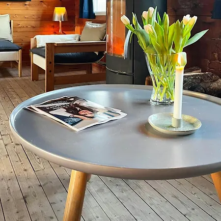 Charming Log House From 1976 Near Norlev *