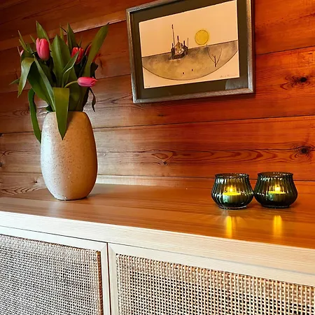 Charming Log House From 1976 Near Norlev *