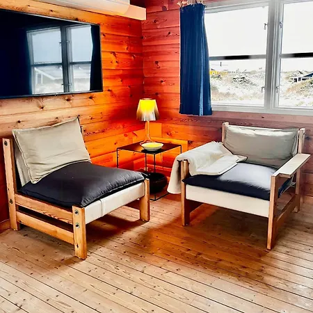 Charming Log House From 1976 Near Norlev Casa vacanze Hjørring